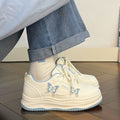 Girls' casual shoes - versatile & stylish - new spring/autumn  collection - kids' athletic shoes - butterfly design - student sneakers