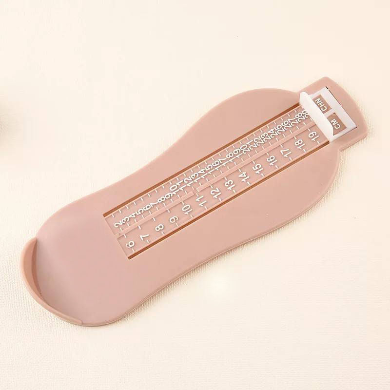 Baby foot measuring device - home use foot length & shoe insole length measurer - universal infant foot measuring tool - the ultimate shoe buying guide for kids