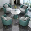 Hotel table and chair combination sales office reception table and chair shopping mall beauty salon casual single sofa coffee table combination
