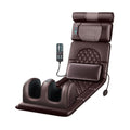 multifunctional heated massage mat - shoulder, neck, and back massage cushion - home use multifunctional massager - massage pad