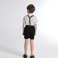 Korean style boys' striped shirt set - new spring collection - kids' spring/summer outfit - stylish boy's clothing - trendy baby boy clothes