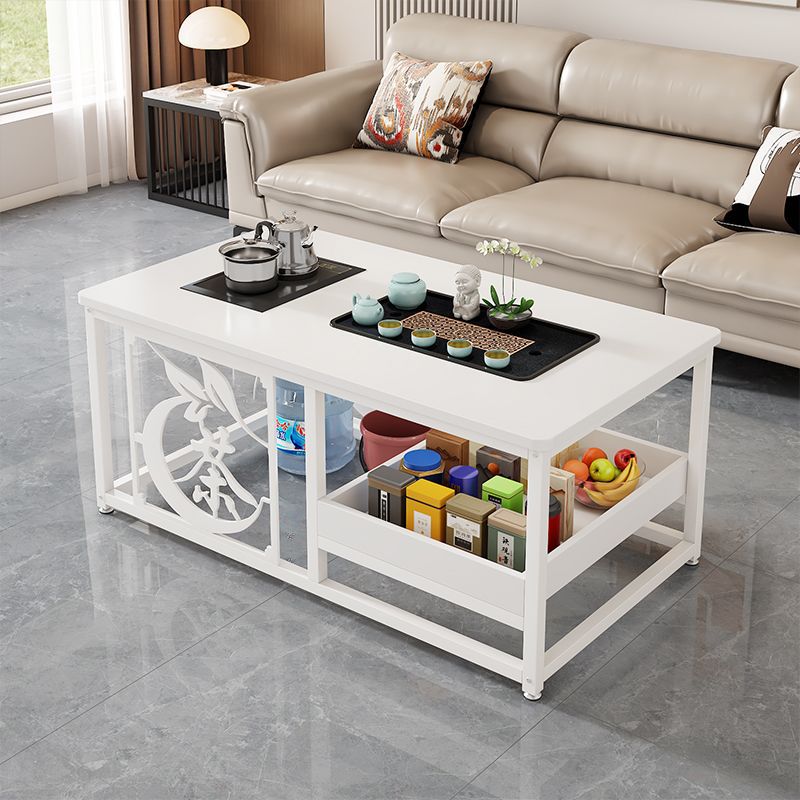 New arrival coffee table tea table for home living room casual office tea table simple with water kettle tea table complete set all-in-one
