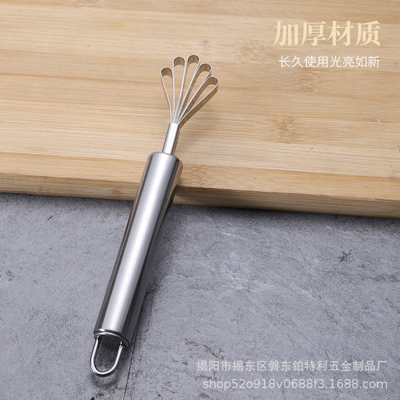 Factory direct 430 stainless steel coconut grater - coconut meat scraper, coconut digging tool, coconut shredder, fish scale scraper - kitchen gadget