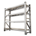 Stainless steel shelving - kitchen, cold storage, heavy-duty warehouse, commercial multi-tier shelving, storage racks, and warehouse shelving