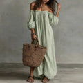 cross-border european and american women's clothing: summer dresses for women - fashionable, casual, loose-fit striped vacation dresses