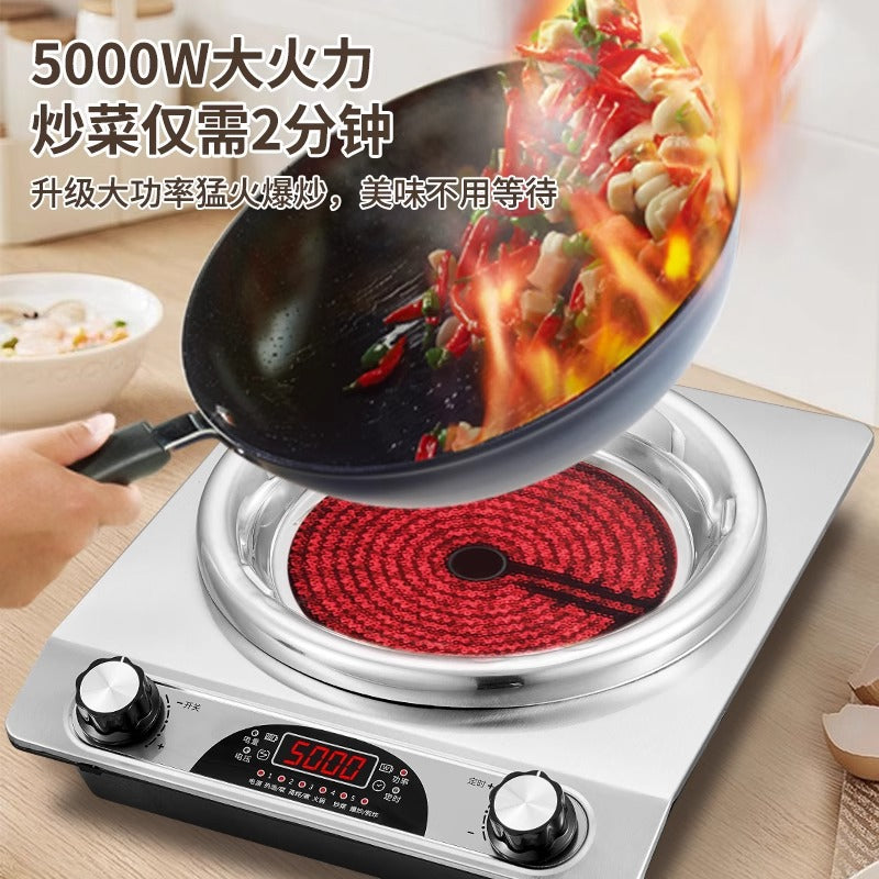 New arrival electric ceramic stove concave for home smart hot pot electrical appliance high power non-pick pot fierce fire multi-function induction cooker