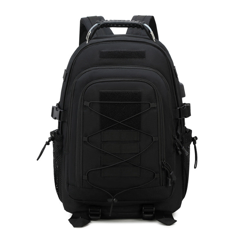 Outdoor sports mountaineering bag large capacity Oxford cloth camouflage tactical backpack men's large capacity multi-compartment backpack