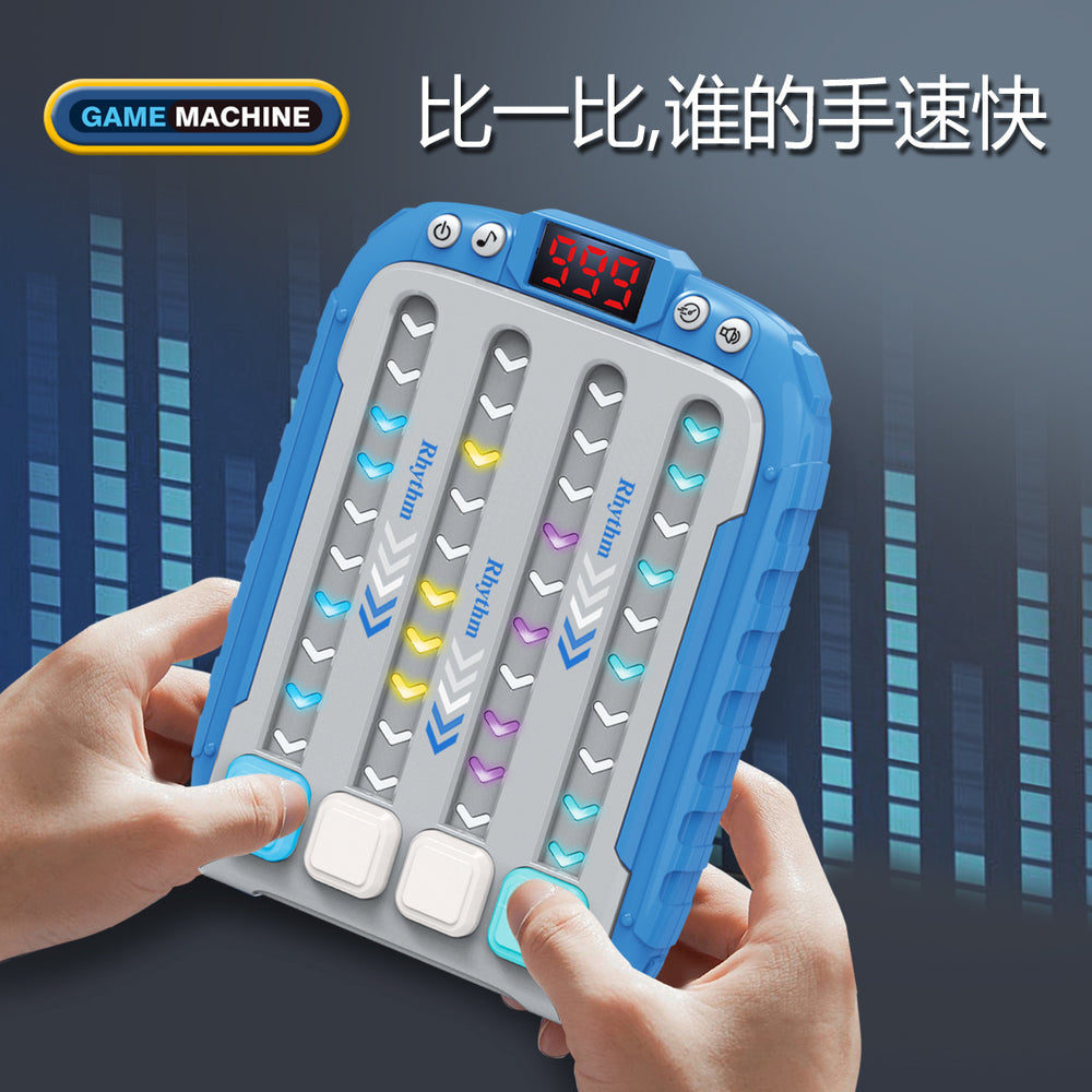 【half price clearance】rhythm master game console - puzzle game, level-based, stress relief, multiplayer battle, kids' toy