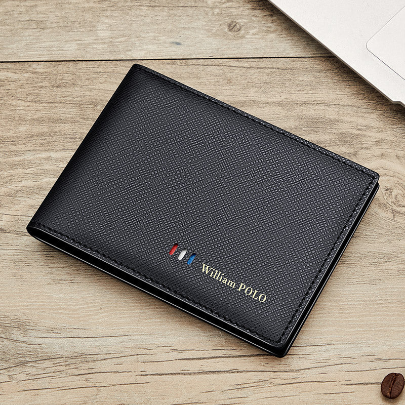 Paul Card Bag Men's Leather Multi-Card Holder Leather Holder Driver's License Holder Wallet Large Capacity Card Bag Men's Wholesale