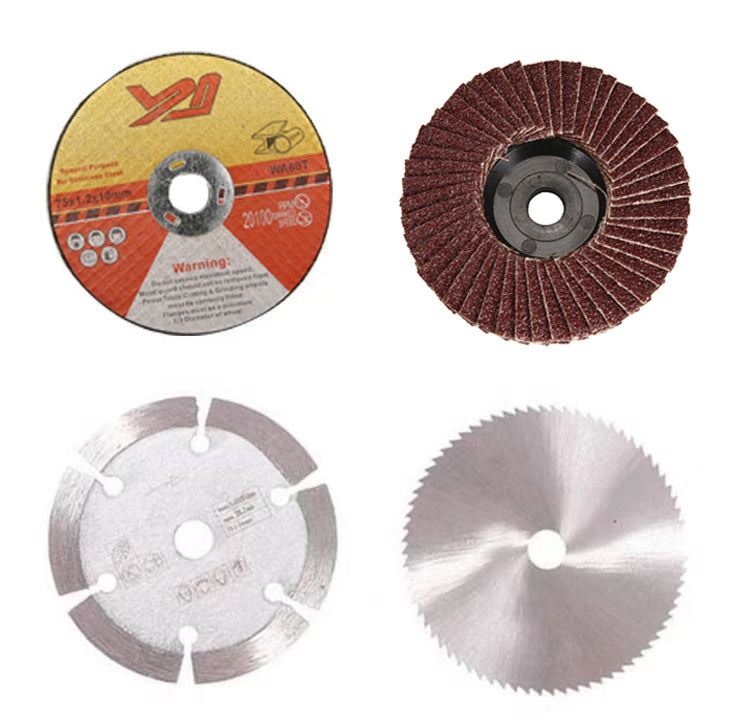 Lithium battery mini angle grinder cutting machine grinding small rechargeable brushless electric hand grinder hand-held hand grinding wheel