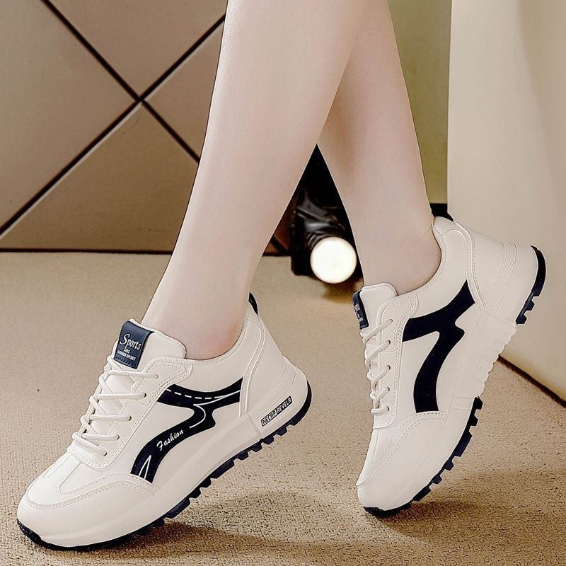 plus size 2025 spring/summer new arrivals: women's chunky sole athletic casual shoes, mesh versatile running shoes