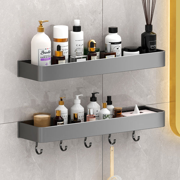 Toilet, bathroom rack, no punching, double-layer wall-mounted, wall-mounted toilet, toilet, washstand, storage shelf