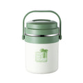 Stainless steel double-layer insulated lunch box, insulated lunch bucket, canteen food carrier, office worker meal delivery, multi-layer food container, gift