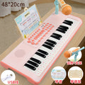 New beginner-friendly electronic keyboard for kids - multifunctional with microphone, perfect for home use and piano instrument play