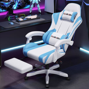 Gaming chair, livestreaming chair, home office ergonomic reclining computer chair - stylish, comfortable, and designed for long hours, perfect for students