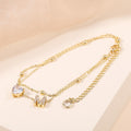 amazon european and american style 26 initial letters fashionable love layered rice beads personalized anklet