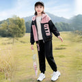 Girls' winter new arrivals set : stylish outerwear for older girls, plus fleece-lined thickened casual outfit for little girls