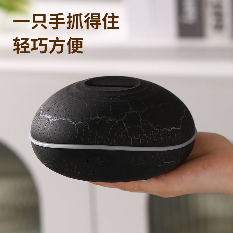 New arrivalartificial flame diffuser seven color gradient creative for home ultrasonic aromatherapy machine humidifier atomizer