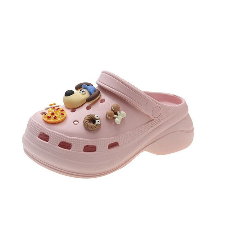 Crocs diy accessories shoe flower bubble jewelry shoe buckle detachable easiest for match stereo cute little girl buckle