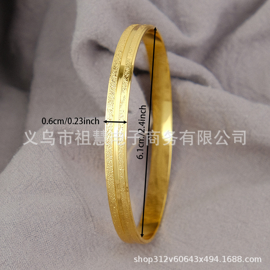 ethiopian african fashion women's brushed bangle african bridal wedding bracelet jewelry gift