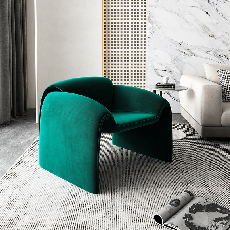 Balcony italian chair reception casual single sofa living room special-shaped creative m-shaped crab chair tiger chair