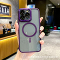 New precision-engineered eagle eye magnetic case for iphone 17 pro max, apple 16 transparent hard shell protective cover