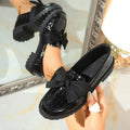 spring/autumn new arrival: plus-size chunky sole loafers for women, sizes 36-42. wholesale available. perfect for , , and other cross-border e-commerce platforms