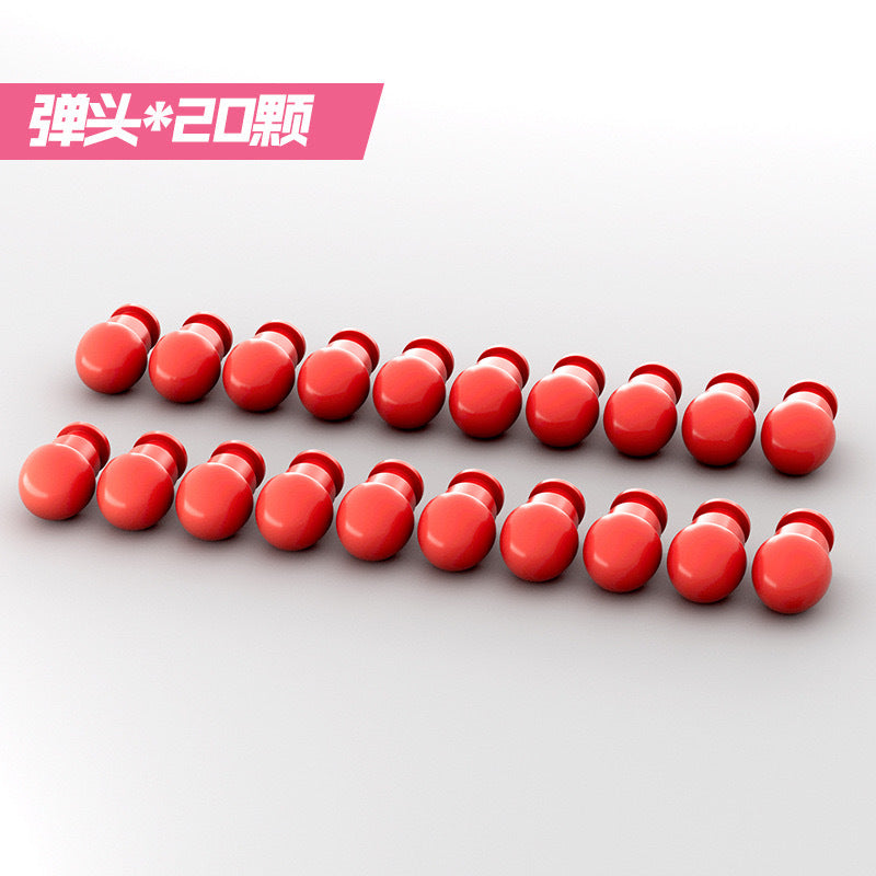 New arrival cross-border alloy adult creative trendy alloy finger gun can launch shell ejection soft bullet gun folding toy gun