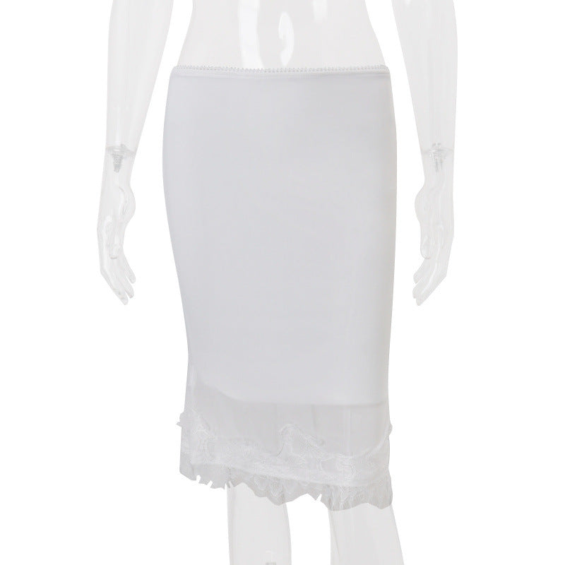 Amazon women's clothing  summer new arrival: fashionable and elegant low-rise, versatile, slim-fit bodycon midi skirt