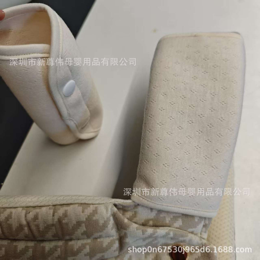 Shoulder waist stool strap saliva towel baby bite towel baby saliva towel snap fastening sucking strap strap pair