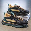 Men's shoes 2025 spring casual versatile sneakers hong kong style high-value chunky dad shoes new height-increasing platform trendy shoes