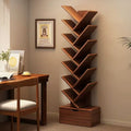 New tree-shaped bookshelf floor stand corner shelf creative kids' living room small bookcase