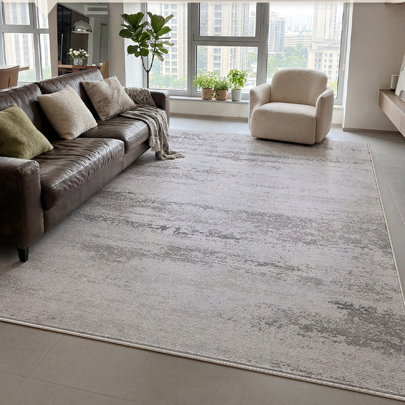 New living room rug: italian modern, light luxury, high-end, waterproof, stain-resistant, thickened sofa bedside rug, bedroom carpet