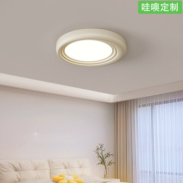 [Wow] Full-spectrum eye protection ceiling light design warm and romantic study light personalized round LED lamp