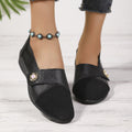 export plus size women's shoes - versatile low-cut slip-on loafers with velcro closure - lightweight athletic shoes for middle-aged and elderly women