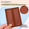 Keqi new arrival invisible double eyelid patch 200 pieces breathable and compliant seamless nature beauty patch ultra-thin large eyelid patch