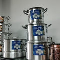 Aluminum potexport hot selling pot 6-piece aluminum pot set 6pcs 19-36cm