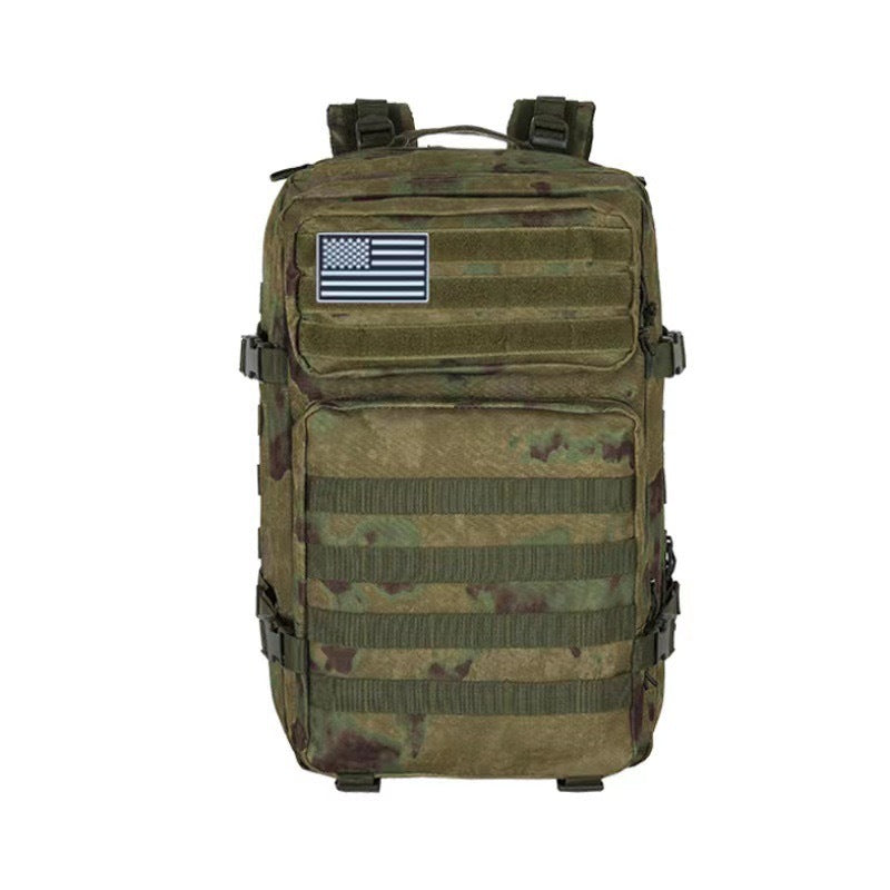 Outdoor 3P Attack Tactical Backpack Multifunctional Large Capacity Camouflage Wilderness Camping Waterproof Sports Mountaineering Backpack