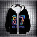 Kids' hoodie jacket, cross-border hot seller: cute cartoon print fashion zip-up hoodie for girls, dropshipping available