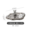 Inspopular same style electroplating photo props desktop jewelry storage display tray tea break stall accessible luxury display tray