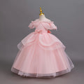 Export ready-made children's dress sequin flower wedding dress princess dress girl piano performance dress girl dress