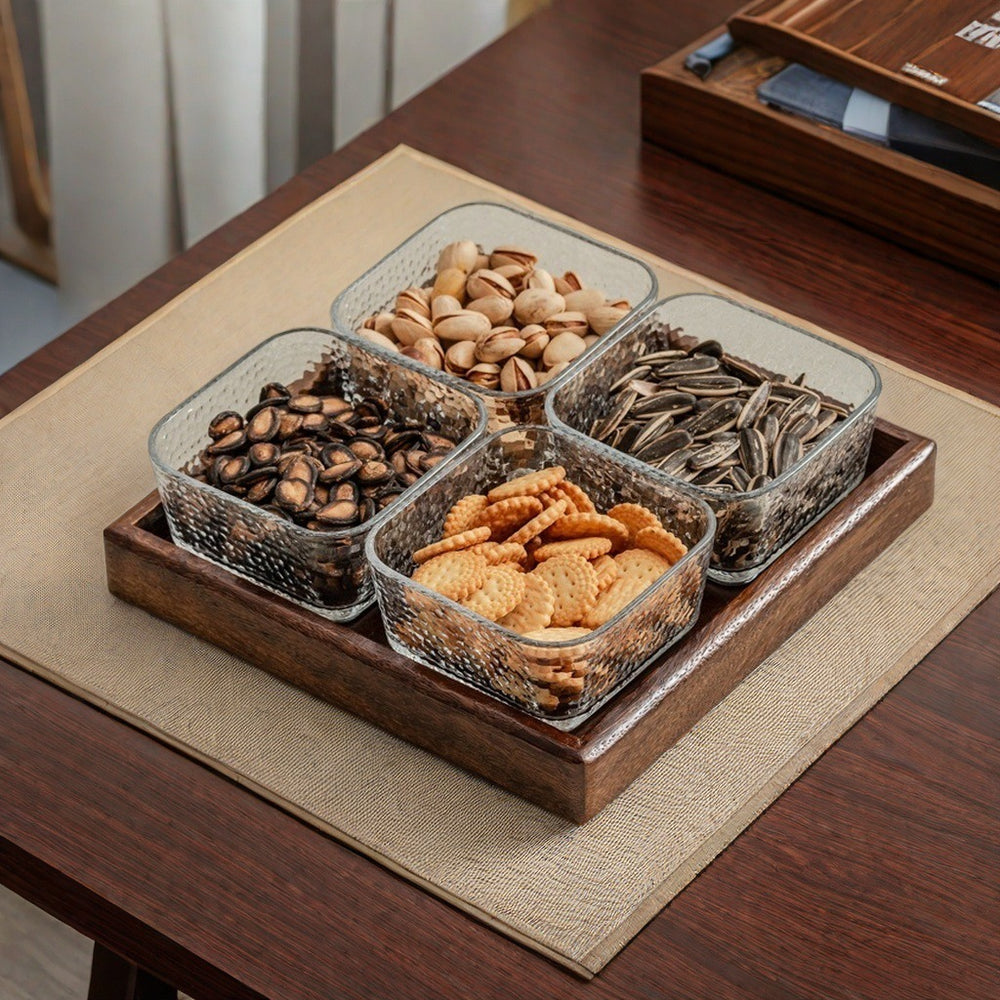 New chinoiserie fruit plate living room coffee tablefor home dried fruit melon seeds storage box candy plate snacks tea snacks fruit plate