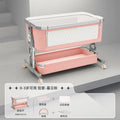 Baby crib - portable, foldable, multi-functional bassinet - newborn & toddler convertible bed