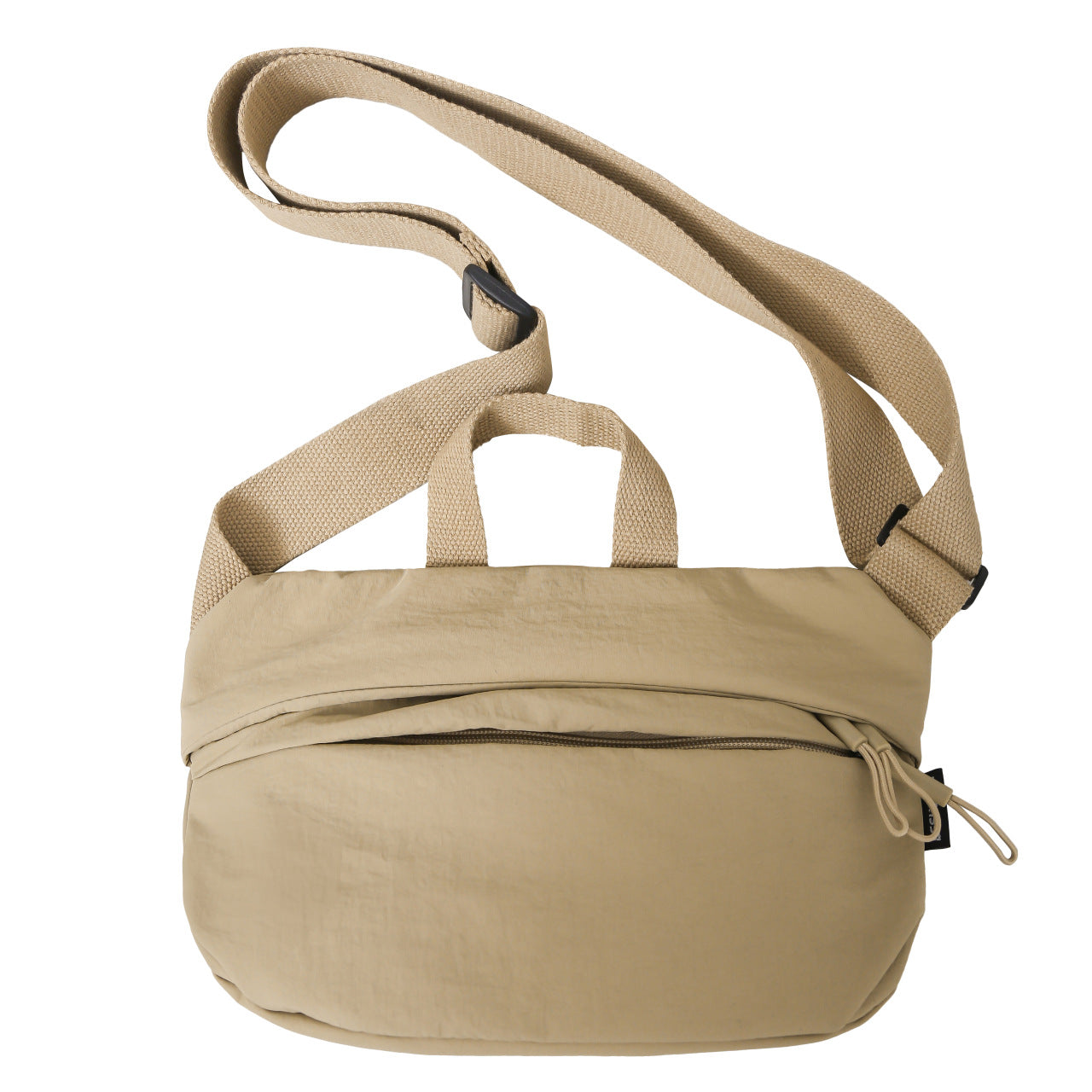 Satchel Women's Casual Hong Kong Style Shoulder Bag Nylon Cloth 2024 Autumn Breast Bag Handbag Textured Waterproof Student Crossbody Bag