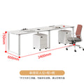 Single row double seat+cabinet+chair