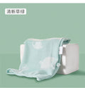 Gray green cooling soothing pillowcase