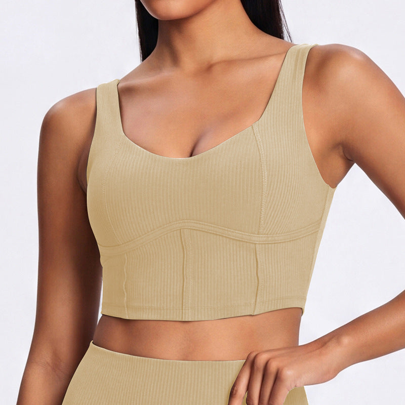 Fashion cross-border cloud-sensing yoga suit, beautiful back, tight-fitting yoga clothes, outdoor running, push-up sports fitness clothes for women