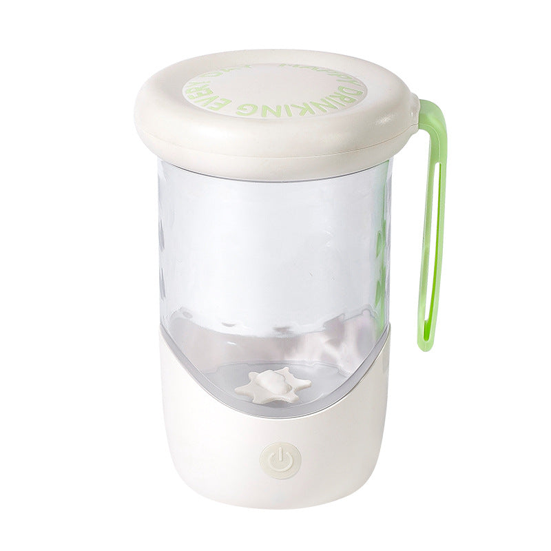 Creative minimalist automatic stirring cup - rechargeable wireless lazy water bottle - portable electric magnetic rotating shaker coffee mug