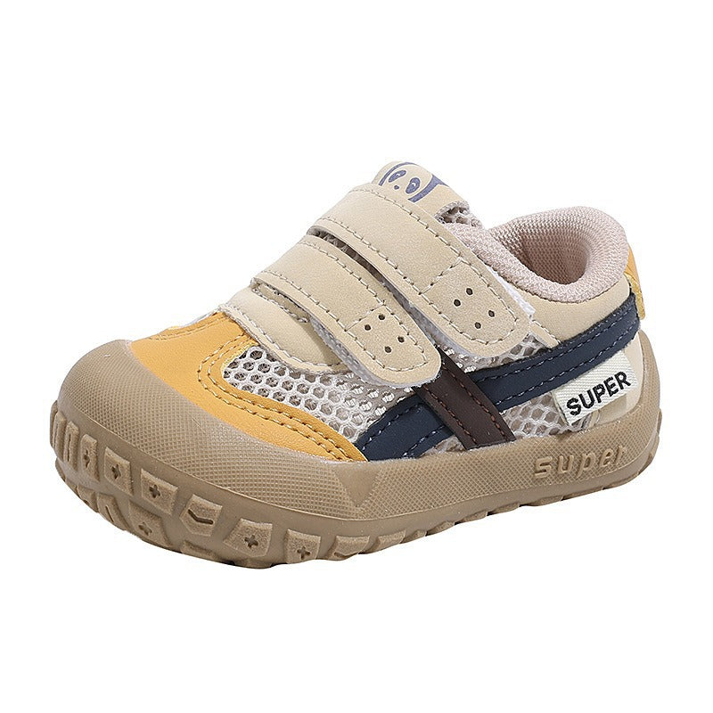 Kids' first walking shoes -  spring/summer new collection: wide fit, anti-collision, non-slip sandals for baby boys and girls (ages 1-3)