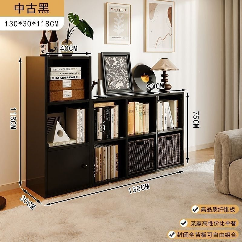 Kalak cabinet bookcase bedroom cabinet bedside display cabinet storage cabinet floor-standing wall plaid living room shelf
